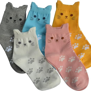 Women Cat Socks Cat Gifts Cute Animal Socks Dog Owl Gifts