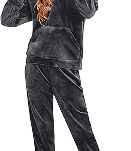 2 Pieces Tracksuits Outfits Athletic Hoodies Sweatshirts