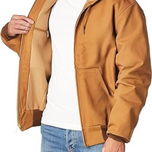 Men warm lining duck down sports jacket