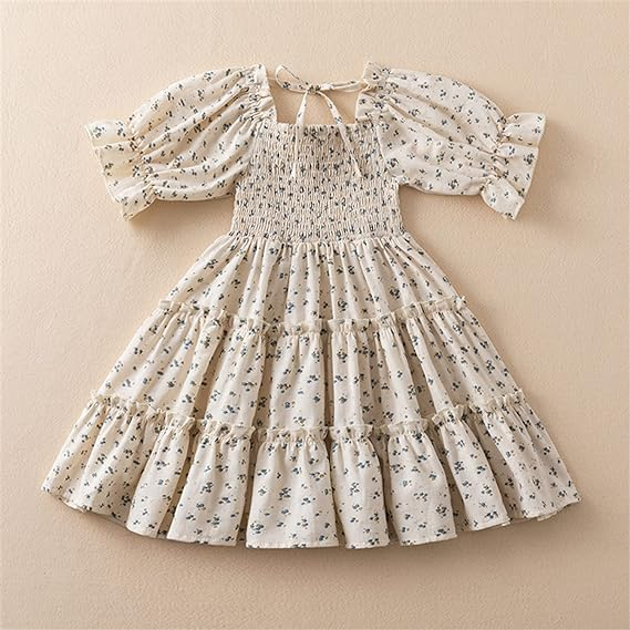 Girl Dress Tulle Ruffles Flower Girls Wedding Party Dresses - Image 6
