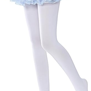 Girls Microfiber Soft Opaque Footed Tights and Stockings