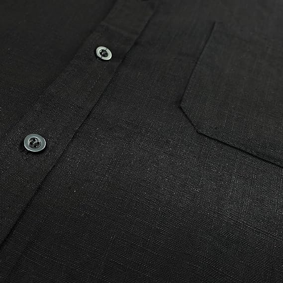 Mens Short Sleeve Regular-Fit Shirt - Image 5