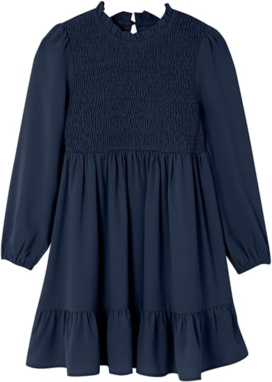 Girls High Low Dresses Cute Swing Dress Size 4-13 Years - Image 5