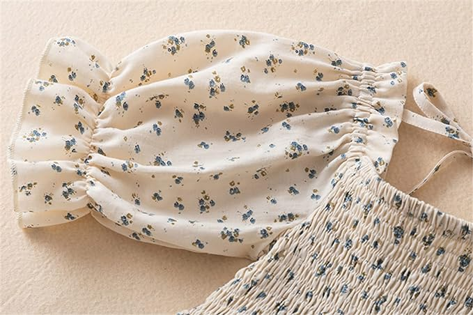 Girl Dress Tulle Ruffles Flower Girls Wedding Party Dresses - Image 5